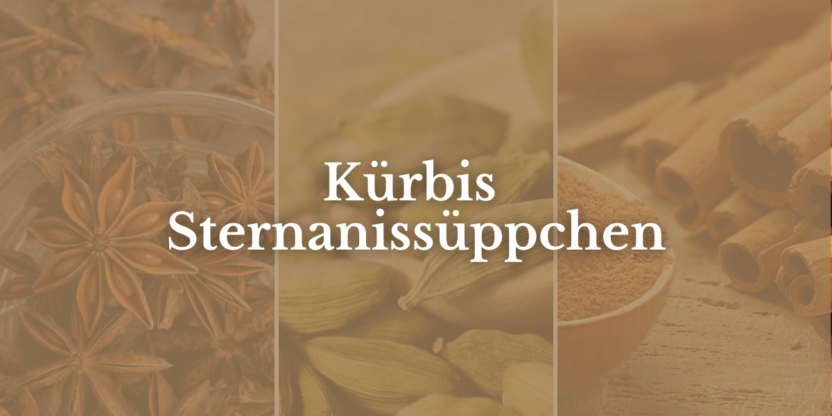 Kürbis Sternanissüppchen