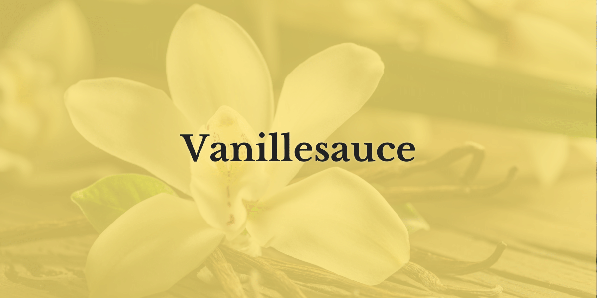 Vanillesauce