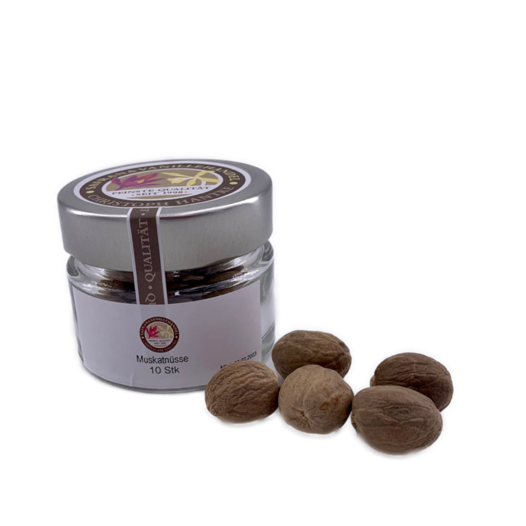Muskatnuss 10 Stück
